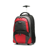 Samsonite Wheeled Backpack, Black/Orange, One Size