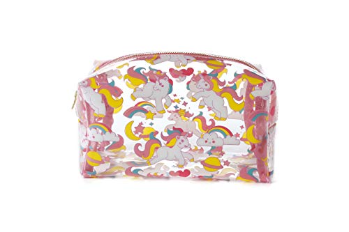 Unicorn Clear Cosmetic Makeup Bag Organizer with YKK Zipper