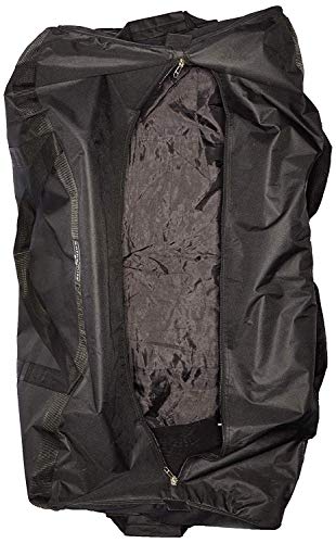 Gothamite 50-inch Oversized Duffle Bag Heavy Duty | Luggage Bag | XL Duffle Bag | Sports Bag | Storage Oversized Duffle | 600D Polyester (Black)