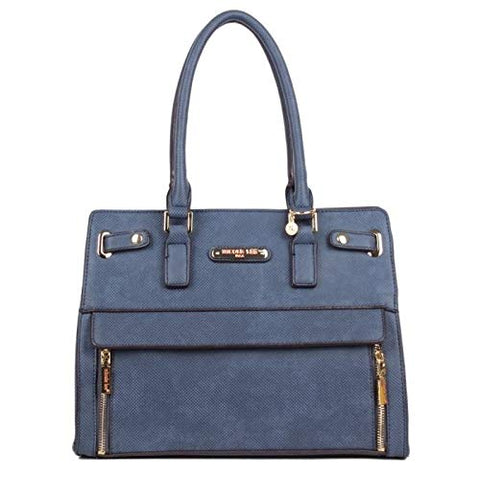 Nicole Lee Women's Ciel Large Satchel Smart Lunch Bag (Blue) Travel Shoulder, One Size