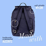 Lipault - Plume Avenue Backpack - 15" Laptop Over Shoulder Purse Bag for Women - Night Blue