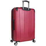 Reaction Kenneth Cole Continuum Red Spinner Suitcase - 24 Inch