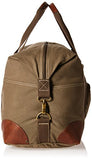 Perry Ellis 22" Carry Canvas Bag Weekend Duffel, Olive, One Size