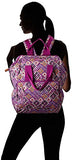 Vera Bradley Lighten Up Frame Backpack, Polyester, Dream Diamonds