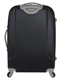 TPRC 3 Piece "Barnet Collection" Hardside Expandable Spinner Luggage Set, Black Color Option