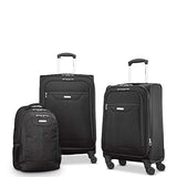 Samsonite Tenacity 3 Piece Set - Luggage Black Color - Free Shipping