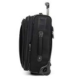 Travelpro Crew Expert Max Carry-on Expandable Rollaboard, Jet Black