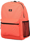 Dickies Student Backpack, Neon Coral, One Size
