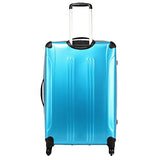 Triforce Apex 101 Collection Hardside 3-Piece Spinner Luggage Set (Black)