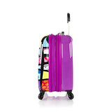 Heys America Unisex Britto Tween Spinner Purple Hearts Luggage