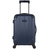 Kenneth Cole Reaction Out Of Bounds Hardside 4-Wheel Luggage 2-Piece Set 20" Carry-On And 28", Navy