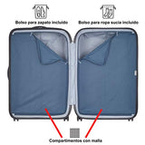 DELSEY PARIS TURENNE Hand Luggage, 55 cm, 43 liters, Black (Noir)