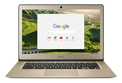 Acer Chromebook 14, Aluminum, 14-Inch Full Hd, Intel Celeron N3160, 4Gb Lpddr3, 32Gb, Chrome, Gold,