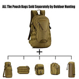 25L Military MOLLE Backpack Rucksack Gear Tactical Assault Pack School Bag for Camping (Jungle