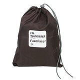 Fakeface 4 Pieces Waterproof Fabric Travel Organizers Toiletry Bags with Drawstring for Travel