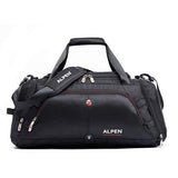 Swiss Alpen - Cervino Duffel - Water Resistant Durable 1680D Carry On Travel Duffel Bag Gym