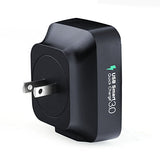 Qc3.0 Wall Charger Uppel 25W Three Usb Travel Wall Charger With Qualcomm Qc 3.0 (4X Faster) And