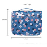 Belivo Portable Hanging Toiletry Bag Travel Cosmetic Bag for Women Makeup with Hanging Hook