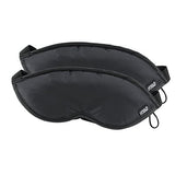 Lewis N. Clark Comfort Eye Mask With Adjustable Straps Blocks Out All Light ,  Black,  One Size,