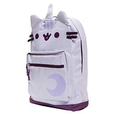 Pusheen The Cat Pusheenicorn Unicorn Backpack Standard Size Backpack for Girls Everyday Use- White