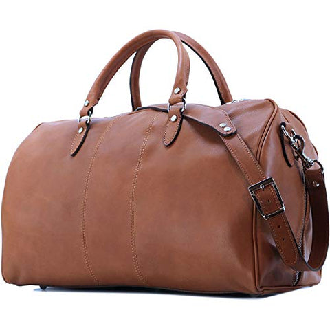 Floto Venezia Duffle Bag Travel Bag Luggage version 2.0 (Chestnut Brown)
