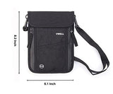 Rfid Blocking Travel Passport Holder Anti Theft Neck Wallet For Men Women By Vwell