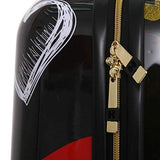 HALINA Nikki Chu Kiss Me 3 Piece Set Luggage, Multicolor