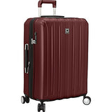 Delsey Helium Titanium 25" Spinner Trolley (Black Cherry)