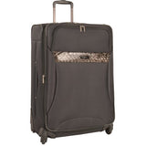 Anne Klein Luggage Safari 4 Piece Luggage Set, Dark Grey, One Size