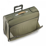 Briggs & Riley Baseline Deluxe Wheeled Garment Bag, Olive, Small