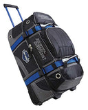 Harley-Davidson Blue & Black 3-Piece Wheeled Travel Water-Resistant Luggage Set