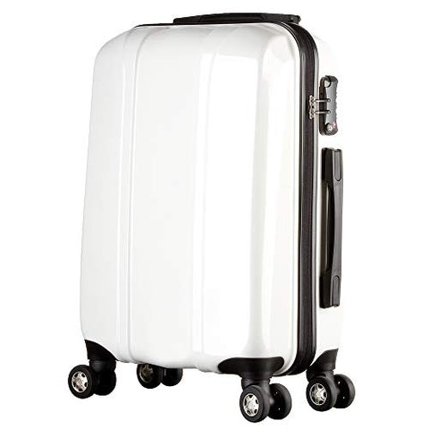 Luggage 20 Inch Carry On Hardside with Spinner Wheels TSA Lock PC + ABS Lightweight Waterproof Zipper for Business Travel
