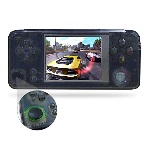 Retro Handheld Game Console, with Built in 3000 Classic Games,Dual Core 16G Emulator 3.0'' FC TV Support Game Player,Portable Video Games Console for Kids Adults Birthday Presents,NEW Crystal Black