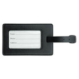Graphics & More Soccer-Sport Football Leather Luggage Id Tag Suitcase Carry-On, Black