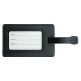 Graphics & More Giraffe-African Zoo Animal Leather Luggage Id Tag Suitcase Carry-On, Black