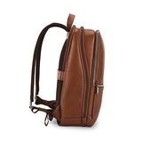 Samsonite Classic Leather Slim Backpack, Cognac, One Size