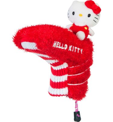 Hello Kitty Golf "Mix And Match" Putter Headcover (Black/Pink)