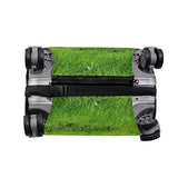 Suitcase Cover Cow Meadow Green Grass Blue Sky Luggage Cover Travel Case Bag Protector for Kid Girls