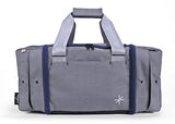The Shrine Duality Duffel, Blue/White
