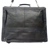 Piel Leather Executive Expandable Garment Bag, Black, One Size