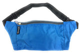 Maxx Gear Unisex Adult 3-Pocket Slim Waist Pack (Ocean Blue)