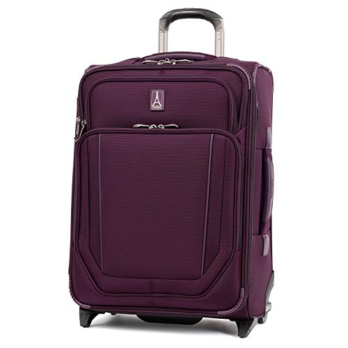 Travelpro Crew Versapack Max Carry-on Exp Rollaboard, perfect Plum