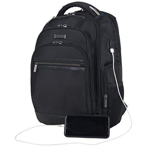 Cole Reaction Triple Compartment 17" Laptop Backpack Black One Size