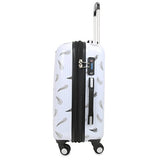 J World New York Women'S Art Polycarbonate Carry-On Luggage, Feather