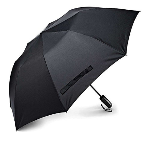 Samsonite Auto Open Travel Umbrella, Black