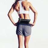 iAbler Holographic Fanny Pack for Women and Men Metallic 80s Shiny Fanny Packs with Adjustable Belt