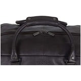 Kenneth Cole Reaction Men's 20" Leather Top Zip Travel with RFID Duffel Bag Brown One Size