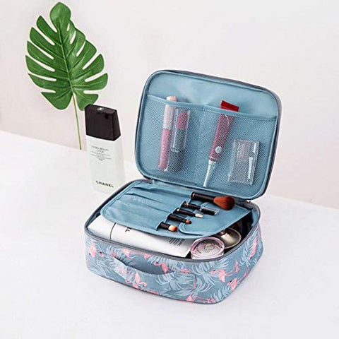 Flamingo Female Cosmetic Bag Organizer Toiletry Kits Necessity Travel Big capacity Waterproof