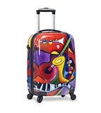 Dejuno 3-Piece Lightweight Hardside Spinner Upright Luggage Set-Jazz