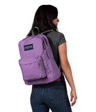 JanSport SuperBreak Backpack - Lightweight School Pack, Vivid Lilac